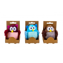 Plush pendants "OWL" box...