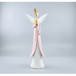 Angel and golden heart