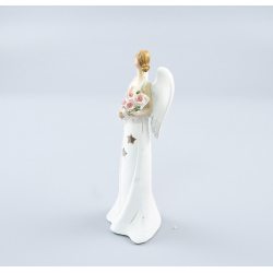 Angel and bouquet with LED