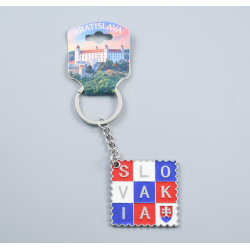 Kľúčenky "SLOVAKIA" (12 ks)