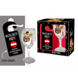 Wine glass "MAN" 220 ml +...