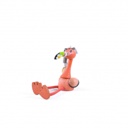 Wooden figurine "FLAMINGO"