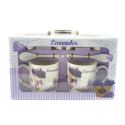 Set of Cups for Two "Lavender"