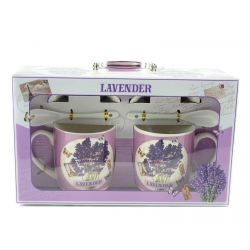 Set of Cups for Two "Lavender"