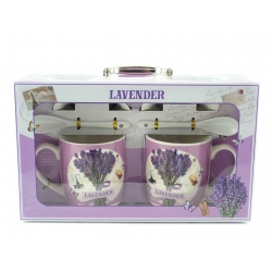 Set of Cups for Two "Lavender"