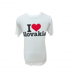 Tričko "I LOVE SLOVAKIA" (XL)