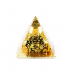 Pyramid with a Buddha