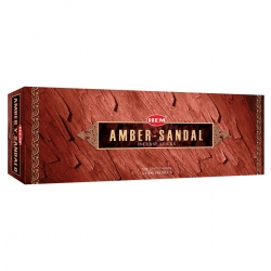 HEM - AMBER SANDAL Incense...