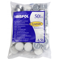BISPOL Tealights CLASSIC 4,5h