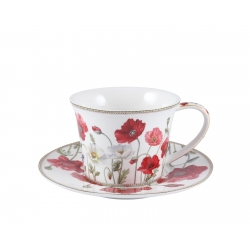 Set of Cup and Saucer for One