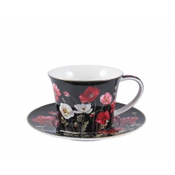 Set of Cup and Saucer for One