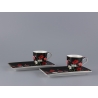 Pack Content:2 pcs cup 90 ml2 pc saucerPack Weight: +/- 660 g
Master-carton Content: 18 PacksMaster-carton Weight: +/- 12,5 kgMaster-carton Dimensions (cm): 57 x 22 x 41Made in China