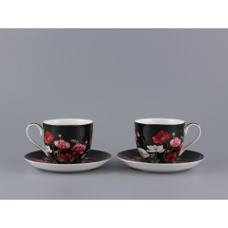 Set of cups for 2 people