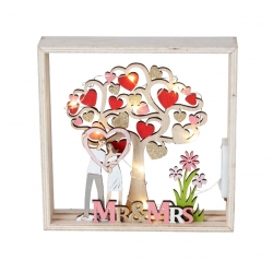 Wooden frame „Mr. & Mrs.“...