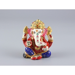 Ganesha Metallic Hand-painted