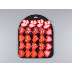Decorative magnets "Hearts"...