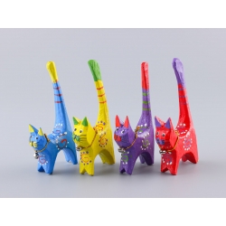 Cats - colour mix (3 pcs)