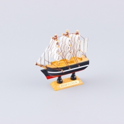 Wooden sailboat