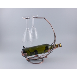 Stand for wine and glasses