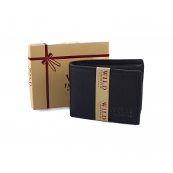 Leather wallet "WILD...