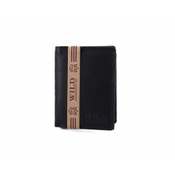 Leather wallet "WILD...