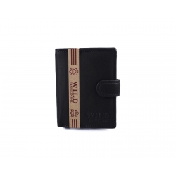 Leather wallet "WILD...