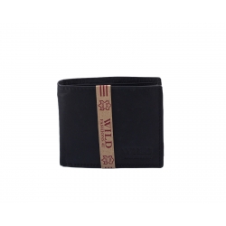 Leather wallet "WILD...