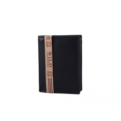 Leather wallet "WILD...