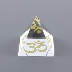 Pyramid with an OM (S)