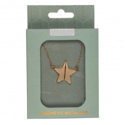 Magnetic necklace "STAR" (2...